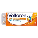 Voltaren Dolo 25 mg Tabletten bei Muskel- und Rückenschmerzen mit Diclofenac, 10 St.