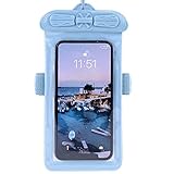 Vaxson Hülle Blau, kompatibel mit Motorola moto X50 Ultra, wasserdichte Tasche Handyhülle Waterproof Pouch Case [nicht Displayschutzfolie Schutzfolie ]