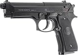 Beretta Airsoft Pistole MOD. 92 FS, Federdruck Waffe mit  0,5 Joule, inkl. 100 x 6 mm Soft-Air Kugeln