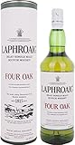 Laphroaig Four Oak Whisky mit Geschenkverpackung (1 x 1 l)