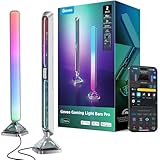 Govee Light Bars Pro for Gaming, verbesserte 16-Zoll Smart LED Lichtleisten mit dreiseitiger RGBIC Beleuchtung und WLAN für PC, Monitor, 60+ Szenenmodi, funktioniert mit Alexa und Google Home