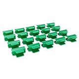 HEEPDD Gewächshausfilmklemme, 20 Packplattenanlagen -Abdeckungsschnalle Fixklamme für 16 Mm Röhrchen, Befestigungswerkzeug, Gartenschattennetz -Clamp/Holder Nan