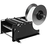 LHQYA Flaschenetikettiergerät, Halbautomatische Etikettiermaschine Für Runde Flaschen, Etikettiergeschwindigkeit: 10–20 Stück/min, Flaschendurchmesser: 15–75 Mm, Maximale Etikettenbreite: 100 Mm