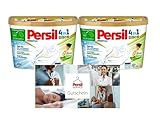 10 € Persil Service Gutschein - Textilreinigung via Paketversand & Persil Sensitive 4in1 DISCS Vollwaschmittel 32 Waschladungen (2x 16), Waschmittel für Allergiker & Babys