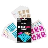 Kintex Cross Tape, Mix Box, 102 Gitterpflaster gemischt, Akupunkturpflaster, Gittertape, Tape Pflaster, Kinesiologie Tape, Crosstapes