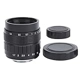 35mm F1.7 C - Mount Festbrennweite Objektiv, Schwarz, Für Spiegelose Kameras - Große Blende Für Helle Bilder, Mehrschichtvergütung Gegen Blendung, Ideal Für Film Und Fernsehen (Typ 1)