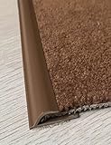 Teppichverkleidungsstreifen - Klebeband für Matten und Fliesenböden, flexibler Übergangs-Reduzierer, mehrere Längen erhältlich
