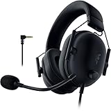 Razer Blackshark V2 X (Playstation) - Kabelgebundenes E-Sport Headset für Playstation Konsole (250g, Nierenmikrofon, 50mm Treiber, Passive Geräuschunterdrückung, 3,5mm Anschluss) Schwarz