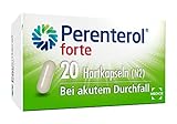 Perenterol forte 250 mg 20 Kapseln bei akutem Durchfall & zur Vorbeugung - entzündungshemmend & verhindert übermäßigen Flüssigkeitsverlust