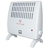 SHX Frostwächter mit Wandhalterung 450W SHX05FW450 – Frostwächter mit regelbarem Thermostat, 450 Watt, Standgerät oder Wandmontage, weiß