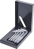 KS Tools 151.4100 XZN-Winkelstiftschlüssel-Satz, kurz, 5-tlg.
