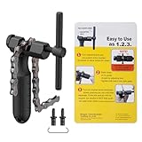 Pawfly Fahrrad Kettennieter Werkzeug Fahrrad Kettenabnehmer für 5 bis 12 Gang und Einfachgang Ketten Kettenwerkzeug mit Kettenhaken und 2 Ersatz Antriebsstiften Kettennietentferner