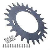 UTTASU Metall Anti-Rutsch Spikes Für SEGWAY Navimow H500E H800E Roboterrasenmäher, Robuste Traktionsspitzen Mit 12 Senkkopfschrauben Und 6 Aluminiumrohren