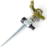 Amslight Impulsregner Rasensprenger Metall Kreisregner 360° Sprinkler