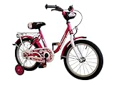 T&Y Trade 18 Zoll Kinderfahrrad Mädchenfahrrad Kinder Mädchen Fahrrad Rad Bike Kinderrad Passion PINK