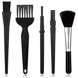 PC Reinigungsset 5 Stück Nylon Antistatische ESD Bürste, Tastatur Reiniger Bürste Klein Reinigungspinsel Kit Nylon PC Reinigungs Pinsel Kit Computer Reinigungsset Reiniger Bürstes für Laptop Tastatur