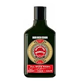 Rudy Linie Magnetic Duschschaum für Herren, belebend und erfrischend mit Kaffee-Extrakt, für Gesicht und Körper, 250 ml