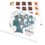 Frauentag-Schokoladengeschenk – Fairtrade-Schokolade aus handwerklicher Herstellung in nachhaltiger Verpackung - Women's day