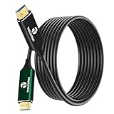 Thsucords 8K HDMI Glasfaser kabel 15M, Hochgeschwindigkeits HDMI 2.1 Kabel, Unterstützt 48 Gbit/s, 8K @60 Hz, 4K @120 Hz, Dynamic HDR HDCP 2.2 & 2.3 eARC für PS5, Xbox Series X, PC, TV