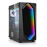 Gaming PC Ryzen 5 5500 6X 4.2 GHz, RTX 5060 Ti 8GB, 32 GB DDR4, 500GB SSD, Windows 11 Pro