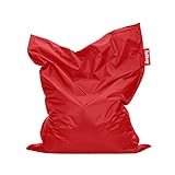 Fatboy® Original Rot Nylon-Sitzsack | Klassischer Indoor Beanbag, Sitzkissen | 180 x 140 cm