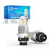 NUROTA 2 Stück D2S Xenon Brenner 12V 35W, D2S Xenonscheinwerfer 6000K Weiß mit Zulassung, Ersatz für HID Xenon Brenner