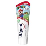 Signal Junior Zahnpasta, 6-13 Jahre, rote Früchte, für Milchzähne und Dauerwelle, 75 ml, 1 Stück