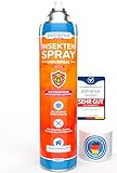 Patronus Insektenspray Universal für Wohnung mit Sofortschutz 750 ml zur Abwehr von zahlreichen Insekten - Hochwirksames Ungeziefer-Spray mit dezentem Zitrusduft, Aus deutscher Produktion