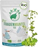 NanaNatura's BIO Frauenmanteltee 65g | Frauenmantelkraut aus biologischem Anbau in Deutschland | 100% natürlich + zuckerfrei | von Hebammen empfohlen | Frauenhilf Alchemilla