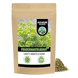 Frauenmanteltee (250g), Frauenmantelkraut geschnitten, schonend getrocknet, 100% rein und naturbelassen zur Zubereitung von Tee, Kräutertee, Frauenmantel Tee