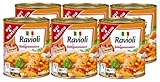 Gut & Günstig Ravioli in Bolognesesauce 6x800g Dose Fertiggericht Nudeln mit herzhafter Sauce von EDEKA