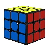 ROXENDA Zauberwürfel 3X3 Speed Cube - Einfaches Drehen & Glatt Spiel, Super-haltbarer Aufkleber mit Lebendige Farben (3x3x3)