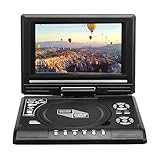 Yoeruers 7,8-Mini-DVD-CD-EVD-Disc-Player, Desktop-Digital-Smart-TV-Player, Fernbedienung, Tragbar, 270° Drehbar (EU)