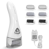 MYCARBON Elektrischer Hornhautentferner wiederaufladbar Hornhauthobel Hornhautraspel Fußpflege für Füsse