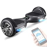 6,5' Premium Hoverboard Bluewheel HX310s - Deutsches Qualitätsunternehmen - Kinder Sicherheitsmodus & App - Bluetooth Lautsprecher - Starker Dual Motor - LED - Elektro Skateboard Self Balance Scooter