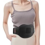 AROMA SEASON Wärmegürtel mit integrierten Akku | Unauffälligiger Begleiter To Go mit 4h Akku für Bauch/Rücken/Lenden | Heizgürtel | Elektrisches Heizkissen mit Abschaltautomatik