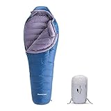 Naturehike Winterschlafsack Daunenschlafsack Weißer Gänsedaunenschlafsack Mumienschlafsack Kompakter Schlafsack für 750FP Daunen mit 700g