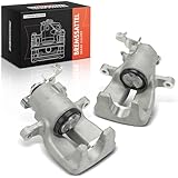 Frankberg 2x Bremssattel Bremszange Hinten Links Rechts Aluminium Kompatibel mit Golf V Golf VI A3 TT Altea Toledo III O.c.t.a.v.i.a II T.o.u.r.a.n Superb II Replace# 1K0615423