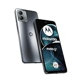 Motorola moto g14 Smartphone (6,5'-FHD+-Display, 50-MP-Kamera, 4/128 GB, 5000 mAh, Android 13) Steel Grey, inkl. Schutzcover [Exklusiv bei Amazon]