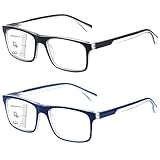 Missfive 2 Pack Gleitsichtbrille Herren Gleitsicht...