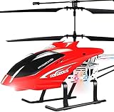 Kanal Widerstand zum Fallen Huge Remote Control Airplane 3.5CH Aircraft Spielzeug LED Heli RC Helicopter Stable Easy Learn Good Operation Helicopter Gifts Teenagers Jungen Mädchen Adults Fliegen