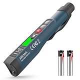 AEGTEST 1223 Gaslecksuchgerät mit visuellem & akustischem Alarm, integrierter Lampe, Erdgasdetektor zur Lokalisierung brennbarer Gaslecks wie Methan, Propan für Zuhause und Wohnmobil