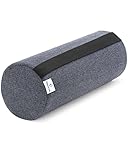 Nackenrolle UniROLL 12x32 cm mit schnelltrocknendem Bezug | Orthopädische Knie-Rolle aus Memory-Foam | Ergonomisches Beinkissen und Knie-Kissen | Schaumstoff-Rolle für Rücken & Seitenschläfer
