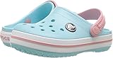 Crocs Unisex Kinder Crocband Clog K Clog, Ice Blue/White, 34/35 EU