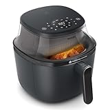 Philips Airfryer 3000 Series 7.2L, Sichtfenster, 16-in-1 Airfryer, RapidAir Plus Technologie, weniger Fett, HomeID Rezepte-App, Mühelose Reinigung (NA340/00)