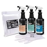 ERRECOM Kit für vollständige Reinigung der Klimaanlagen, enthält 1L Clima-Net, Wally Schutzhülle für Innengerät, 2L Bio-Acid und Bio-Alkalinke biologisch abbaubare Reiniger für Außsengerät, Handschuhe