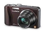 Panasonic DMC-TZ31EG-T Digitalkamera (14,1 Megapixel, 20-fach opt. Zoom, 7,5 cm (3 Zoll) Display, bildstabilisiert) chocolate