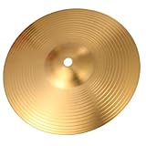 Luwecf Handbecken Percussion Musikinstrument Schlagzeug Schlaginstrumente Ausrüstung für Erwachsene Kinder Anfänger, 12 Zoll