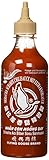 FLYING GOOSE Sriracha scharfe Chilisauce mit extra Knoblauch - scharf, braune Kappe, Würzsauce aus Thailand, 1er Pack (1 x 455 ml)