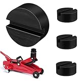 LIFKOME 4 Stück Teiliges Wagenheber Gummiauflagen mit Rutschfester Oberfläche Präzise Passform Vielseitig Kompatibel Langlebig und Sicher für Unterstellbock und Hebebühnen bei Autos
